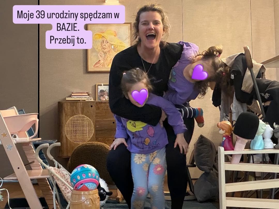 Zofia Zborowska z córkami