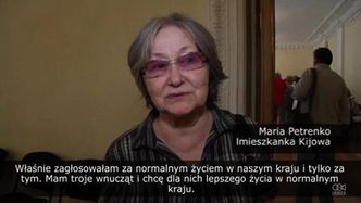 Wybory na Ukrainie. Zobacz filmy z komisji