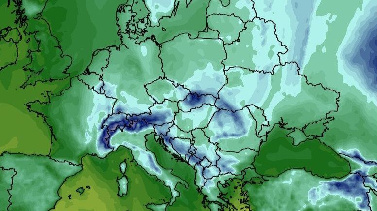 Temperatura prognozowana w Wigilię