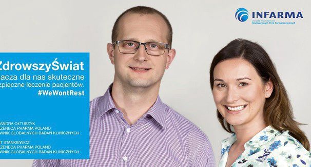 Przedstawiciele branży farmaceutycznej opowiadają o swoje pracy w kampanii #ZdrowszyŚwiat