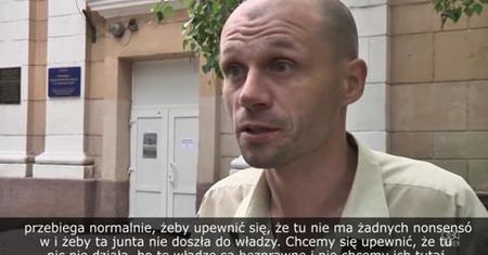W Doniecku zniszczono urny do głosowania, trwa ostrzał w Słowiańsku
