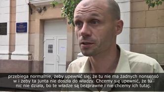 W Doniecku zniszczono urny do głosowania, trwa ostrzał w Słowiańsku