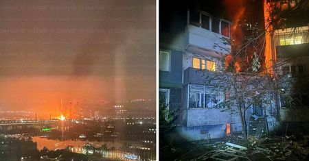 Rosyjskie drony uderzeniowe nad Ukrainą. Nocna eskalacja ataków