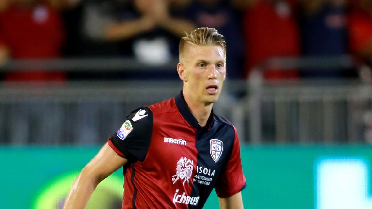 Bartosz Salamon w barwach Cagliari