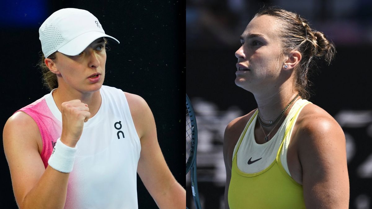 Getty Images / Na zdjęciu: Iga Świątek i Aryna Sabalenka