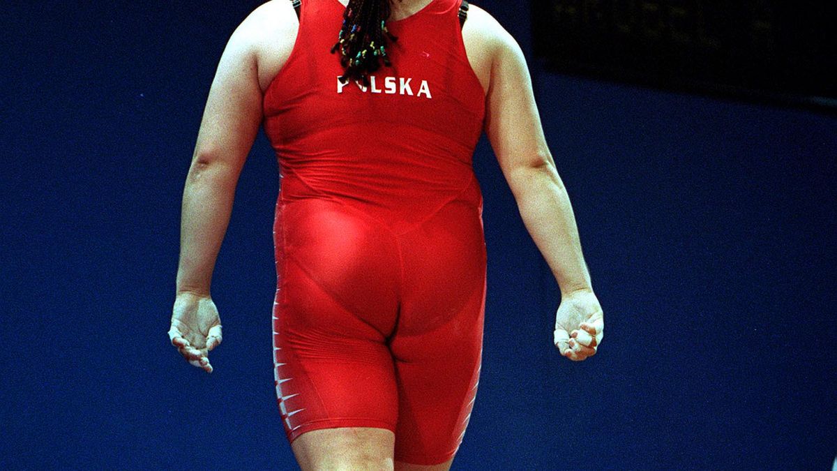Agata Wróbel podczas igrzysk olimpijskich w Sydney, w 2000 roku Wywalczyła wówczas srebrny medal