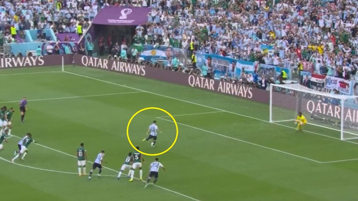 Zdjęcie okładkowe artykułu: Twitter / TVP Sport / Na zdjęciu: gol Lionela Messiego na 1:0 w meczu Argentyna - Arabia Saudyjska