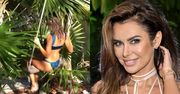 Odziana w bikini Natalia Siwiec dokazuje w dżungli. Fani pieją z zachwytu: "Najbardziej fotogeniczna z całego świata"