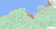 Te miasta mogą znaleźć się pod wodą. Interaktywna mapa pokazuję Polskę w 2050 roku