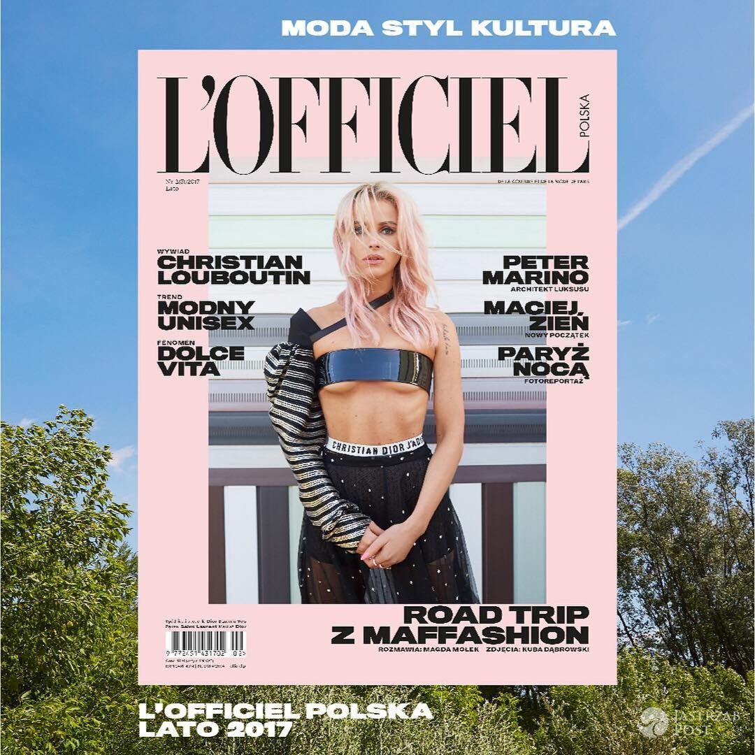 Maffashion na okładce L'Officiel