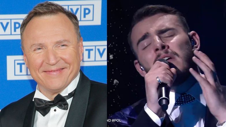 Jacek Kurski gratuluje Krystianowi Ochmanowi finału Eurowizji 2022 i chwali TVP: "NAJLEPSZY TECHNOLOGICZNIE występ drugiego półfinału" 