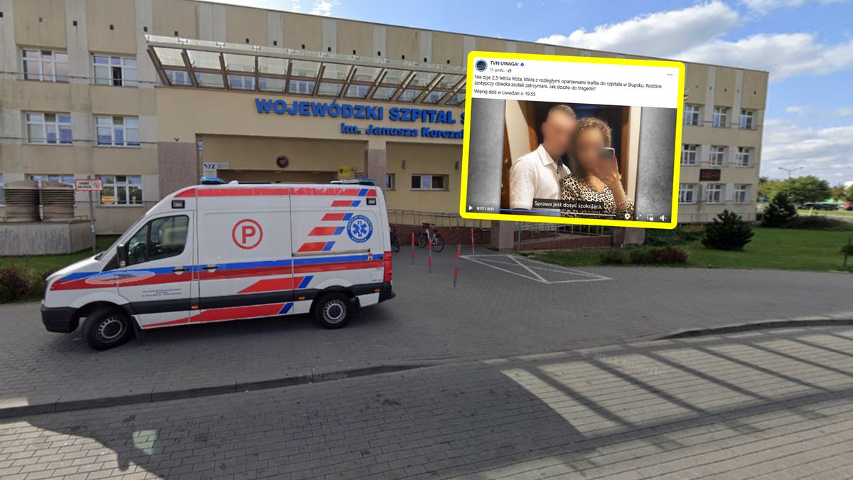 Tragedia w Słupsku. 2,5-letnia Róża nie żyje.