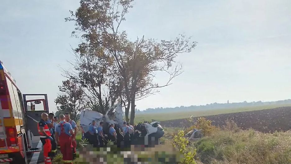 Wypadek na Słowacji