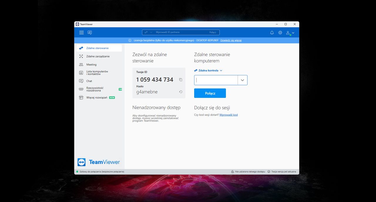 TeamViewer: jak nawiązać zdalne połączenie z komputerem?