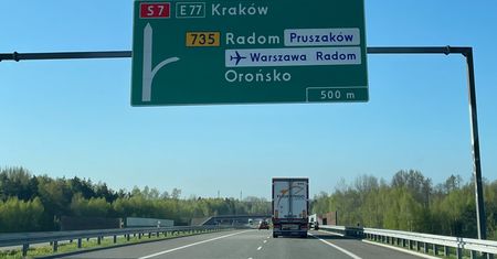 Krótki, ale szalenie ważny. Otwarcie odcinka drogi ekspresowej S7 Warszawa - Kielce - Kraków