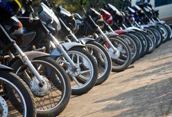 Z policyjnego parkingu znikają motocykle. Już brakuje dwóch