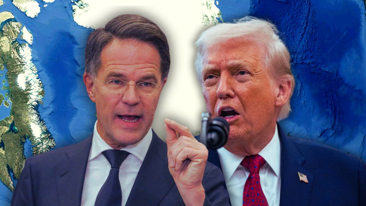 Mark Rutte, Donald Trump