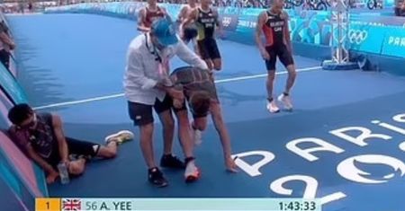 Triathlonista na mecie. Niepokojące obrazki z igrzysk w Paryżu