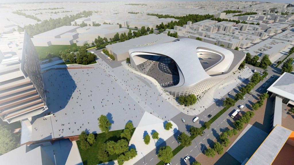 Niedoszła wizja Bogotá International Convention Center według Zahy Hadid [wideo] 3