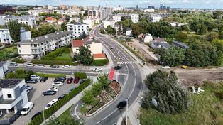 Poznań: Rowerowa Dmowskiego gotowa. Nowa trasa łączy Łazarz z Górczynem i porządkuje przestrzeń ulicy