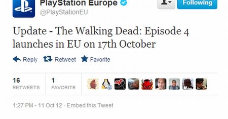 Krótka piłka: Możecie już przestać odświeżać PlayStation Store [The Walking Dead]