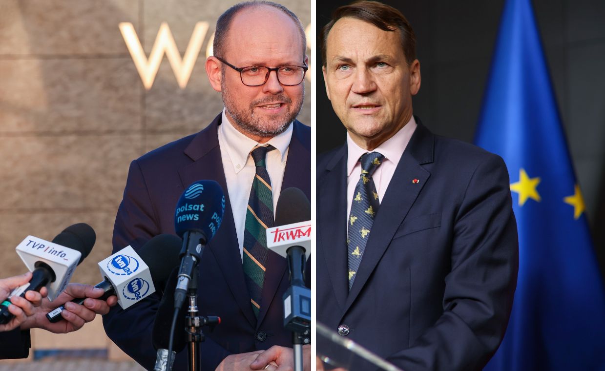 Przydacz oburzony słowami Sikorskiego. "Bezczelność"