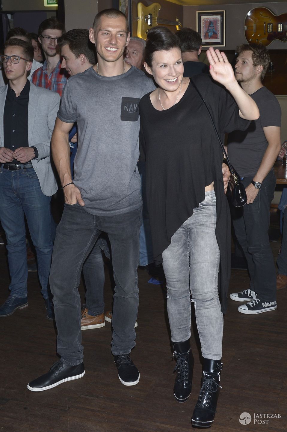 Kasia Kępka i Szymon Gaś, 45. urodziny Hard Rock Cafe (fot. AKPA)