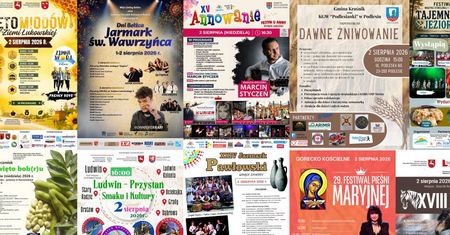 Imprezy w weekend 1-2 sierpnia w Lublinie i województwie lubelskim. Koncerty, jarmarki, wystawa koni, święto bobu