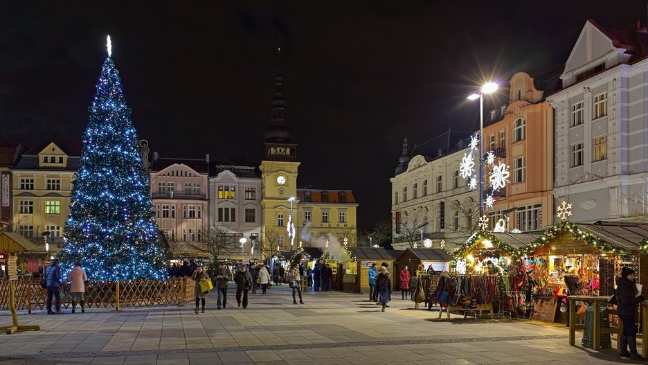 Jarmark świąteczny w Ostrawie