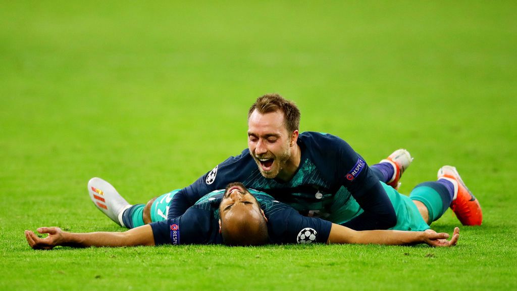 Getty Images / Chris Brunskill/Fantasista / Na zdjęciu: Christian Eriksen i Lucas Moura