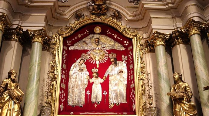 Modlitwa w Sanktuarium św. Józefa w Kaliszu