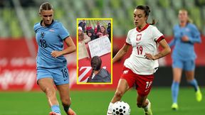 Sceny po meczu Polek. Tylko spójrz, co oddała fance