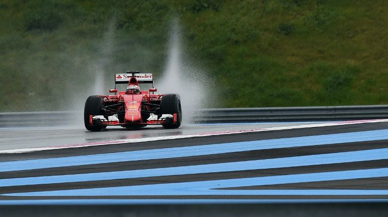 Zdjęcie okładkowe artykułu: AFP /  / Kimi Raikkonen w Ferrari