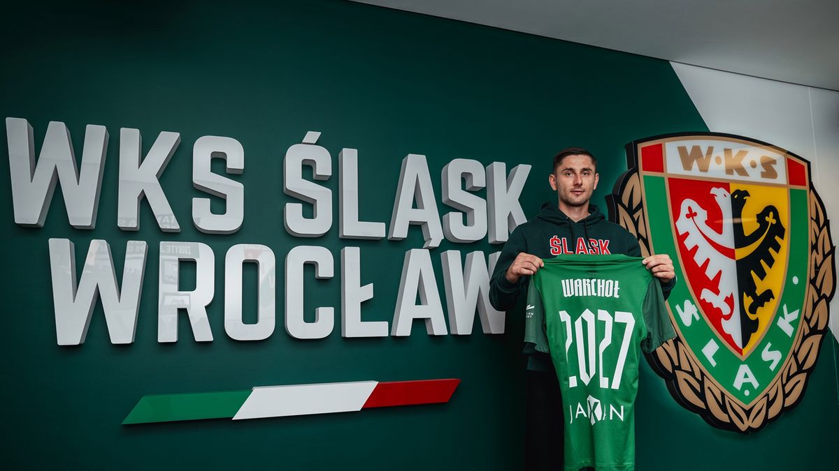 Materiały prasowe / Dawid Antecki / Śląsk Wrocław / Na zdjęciu: Damian Warchoł