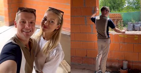 Rafał Mroczek relacjonuje postępy z budowy NOWEGO DOMU: "Pierwsza kawusia" (WIDEO)