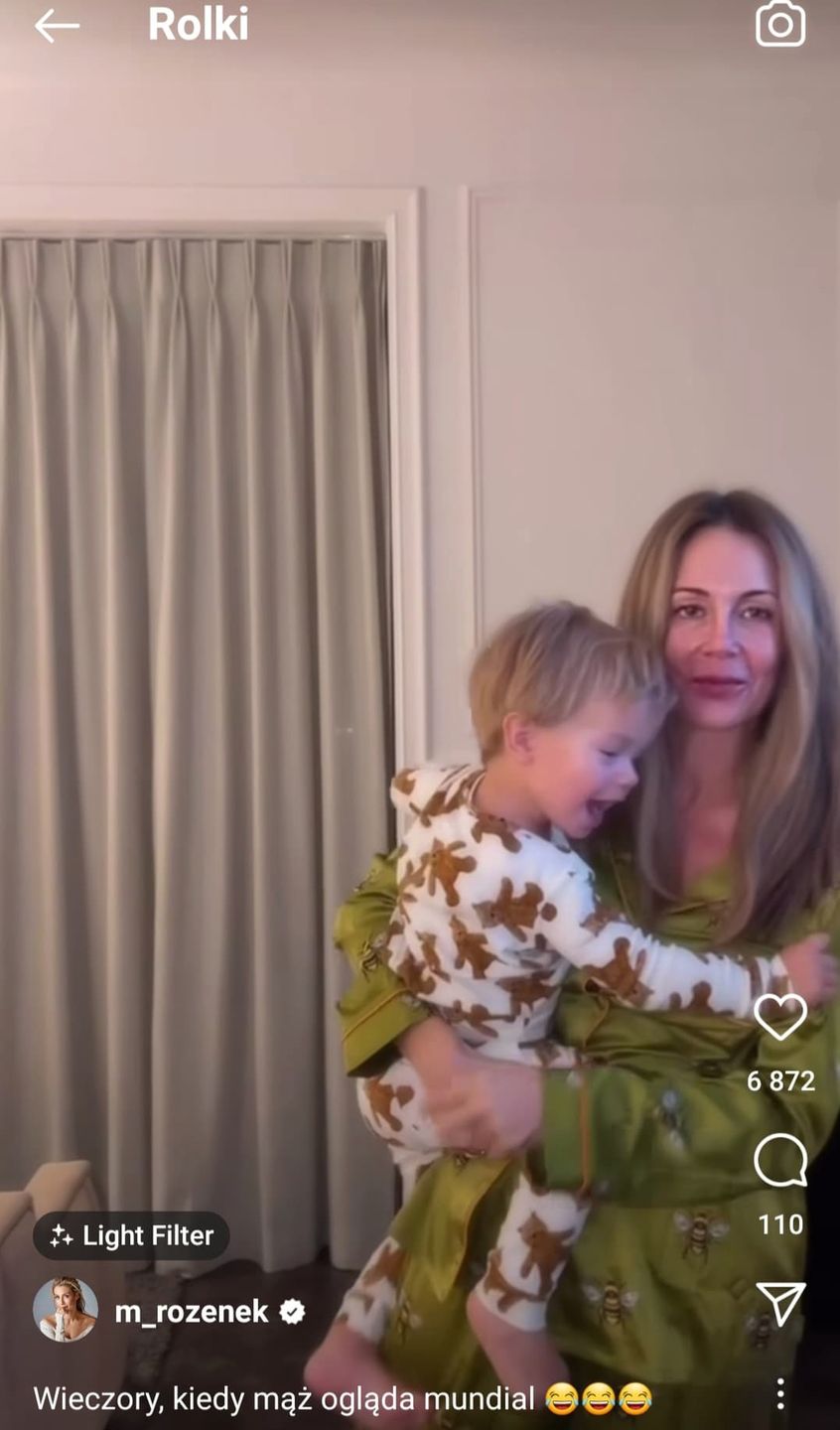 Małgorzata Rozenek i Henio