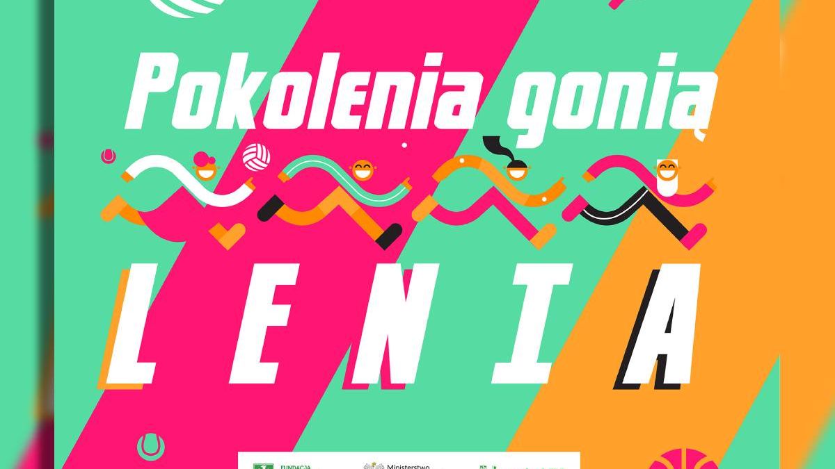 grafika „Pokolenia gonią lenia”