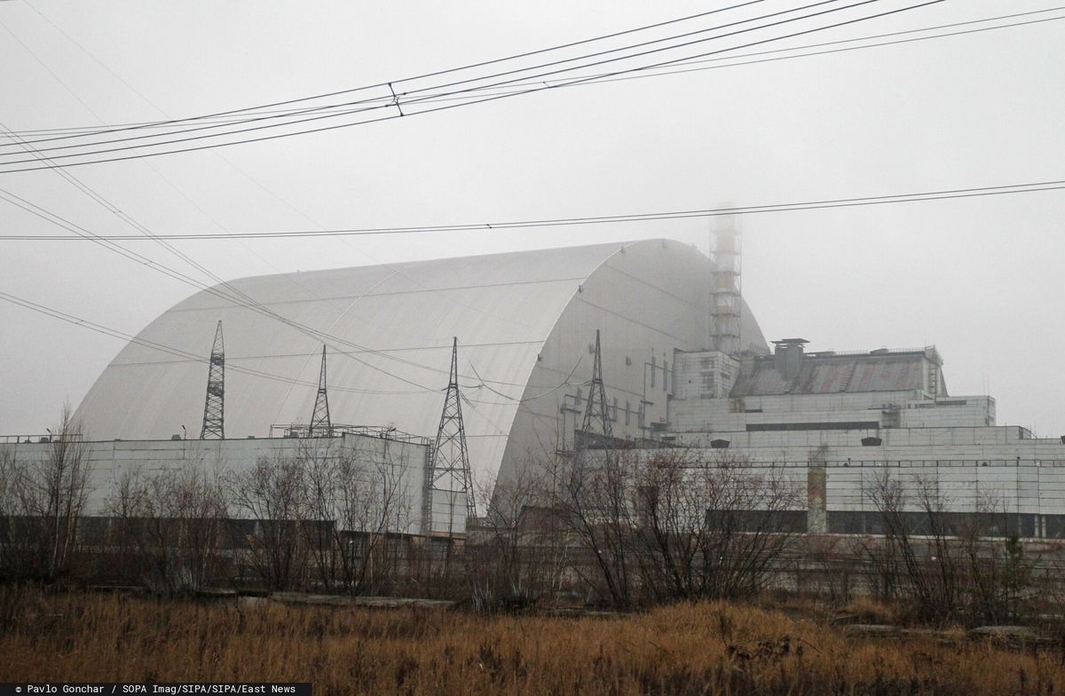 Zabezpieczony reaktor w Czarnobylu 