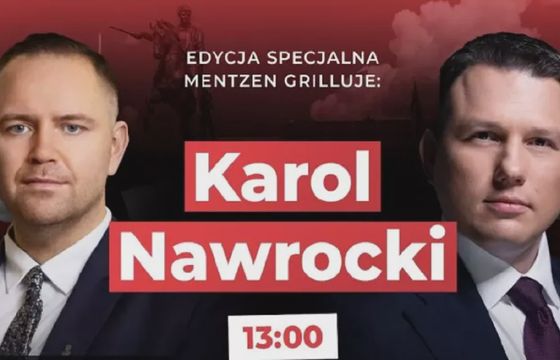 Mentzen mówił o rekordzie w sieci. Ilu osób w telewizji oglądało jego rozmowę z Nawrockim?