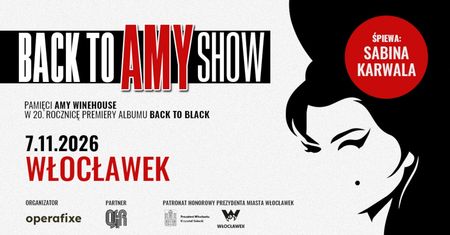 Amy Winehouse zabrzmi we Włocławku. "Back to Amy" to więcej niż tribute