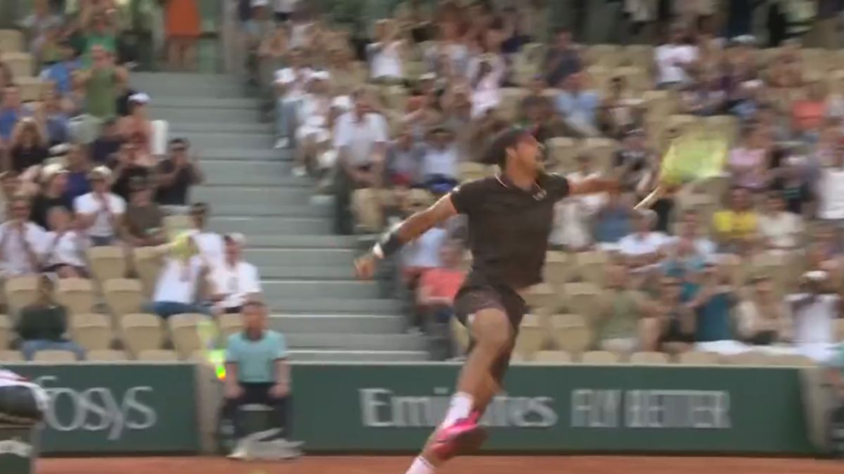 Fantastyczna akcja na Rolandzie Garrosie