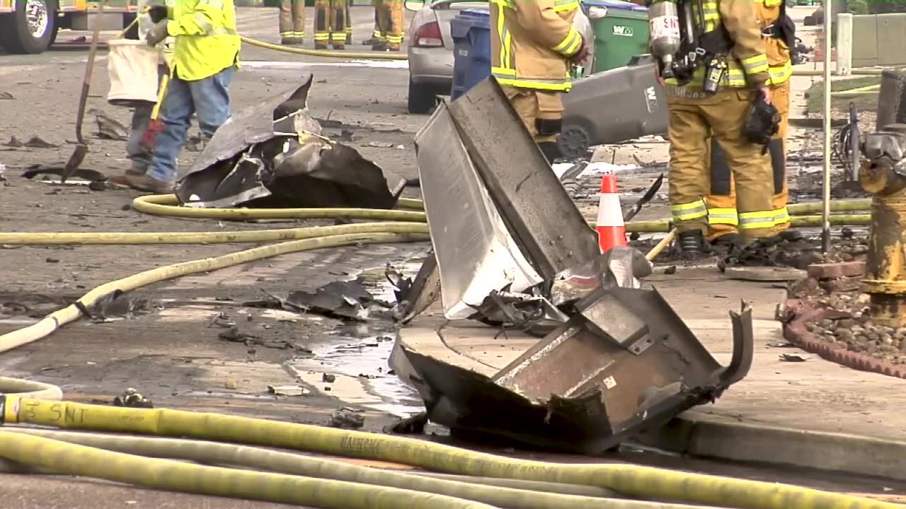 Samolot runął na osiedle w Kalifornii. Nie żyją co najmniej dwie osoby