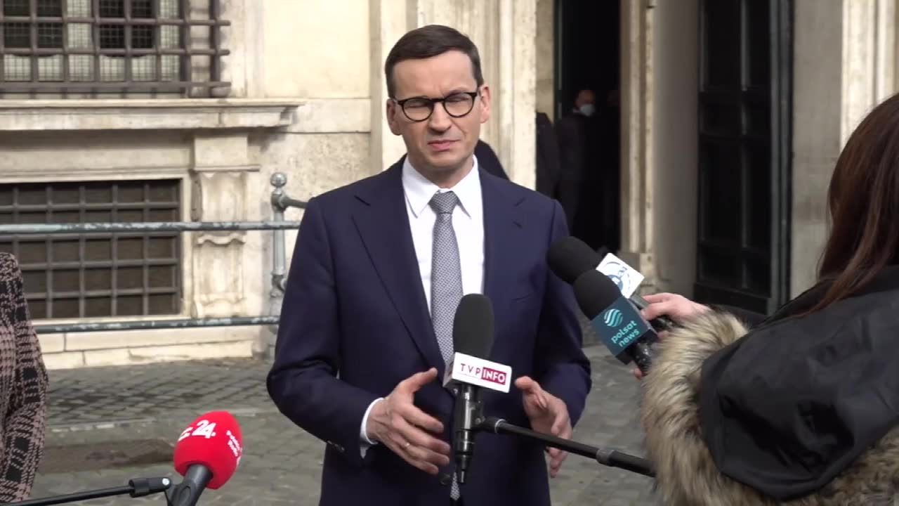 M. Morawiecki: Domagamy się od Komisji Europejskiej zahamowania manipulacji cenami gazu przez Gazprom