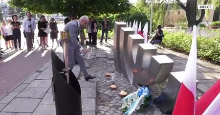 81. rocznica zagłady Żydów z kieleckiego getta