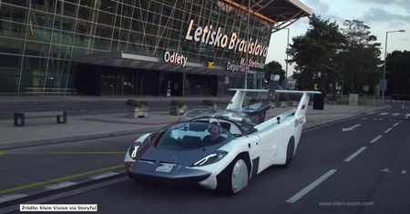 Słowacki latający samochód odbył lot testowy. Trwał 35 minut.