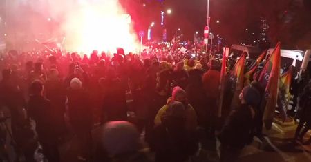 Jak wyglądały protesty na ulicach miast?