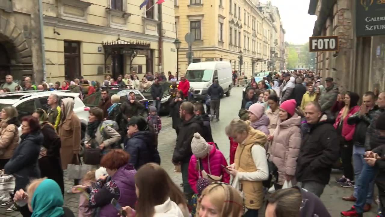 “Niestety przez wojnę nie czujemy świąt”. Wielkanoc w cerkwi prawosławnej w Krakowie