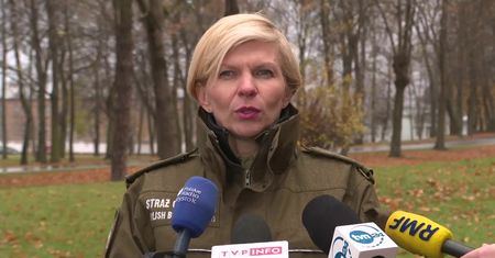 Rzeczniczka białostockiej straży granicznej o próbie sforsowania granicy przez dużą grupę mężczyzn