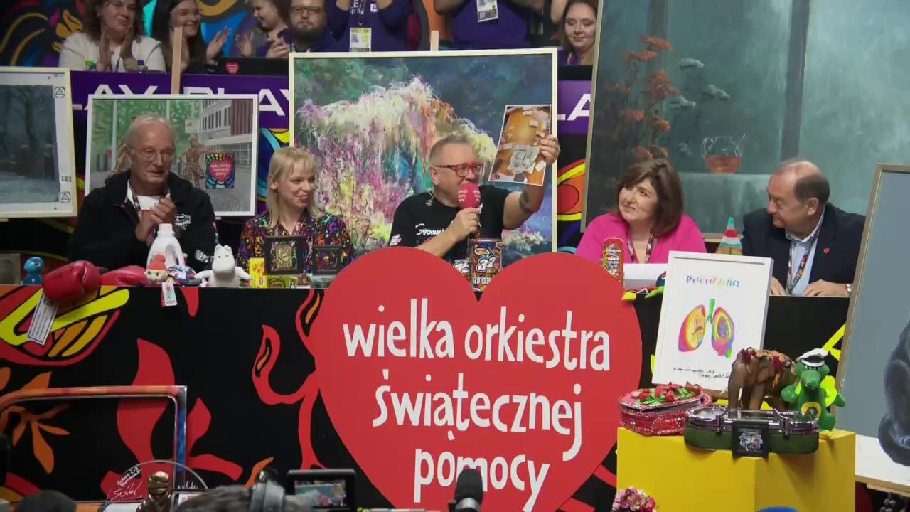 WOŚP 2024 zbił rekord: ponad milion za serduszko.