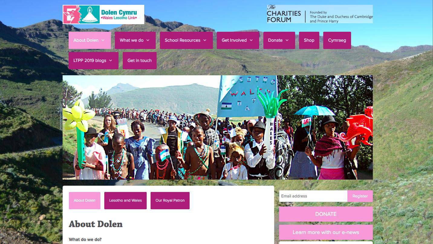 Strona fundacji księcia Harry'ego